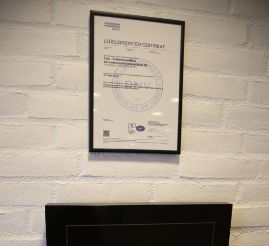 Første ISO-certificering i Danmark<